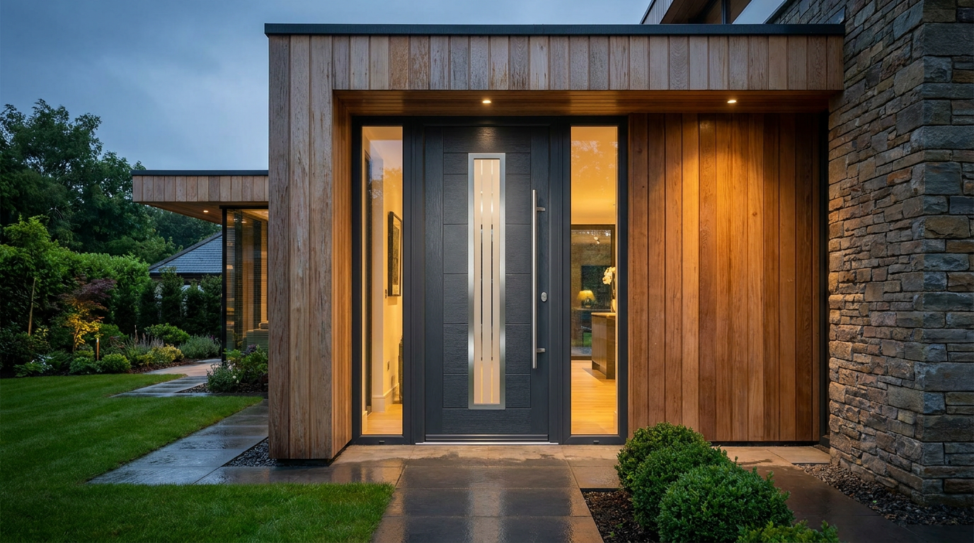 Designer uPVC Door
